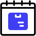 external calendar-delivery-service-inipagistudio-mixed-inipagistudio icon