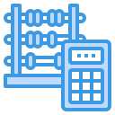 external abacus-calculate-itim2101-blue-itim2101 icon