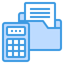 external accounting-calculate-itim2101-blue-itim2101 icon