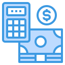 external accounting-finance-itim2101-blue-itim2101 icon