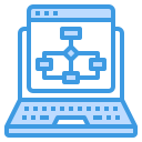 external algorithm-artificial-intelligence-itim2101-blue-itim2101 icon