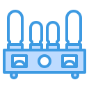 external amplifier-retro-device-itim2101-blue-itim2101-1 icon