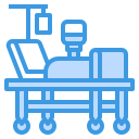 external bed-medical-and-health-itim2101-blue-itim2101 icon