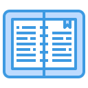 external book-school-stationery-itim2101-blue-itim2101-1 icon