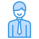 external businessman-company-itim2101-blue-itim2101 icon