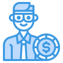 external businessman-financial-itim2101-blue-itim2101 icon