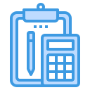 external calculator-accounting-itim2101-blue-itim2101 icon