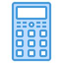 external calculator-stationery-and-office-itim2101-blue-itim2101 icon