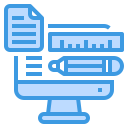 external computer-project-management-itim2101-blue-itim2101 icon