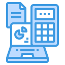 external economy-computer-technology-itim2101-blue-itim2101 icon