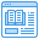 external elearning-elearning-itim2101-blue-itim2101 icon