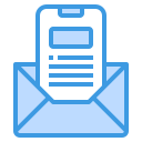 external email-digital-marketing-itim2101-blue-itim2101 icon