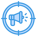 external megaphone-marketplace-itim2101-blue-itim2101 icon