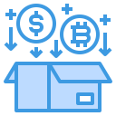 external money-currency-itim2101-blue-itim2101 icon