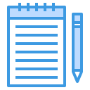 external paper-stationery-and-office-itim2101-blue-itim2101-1 icon