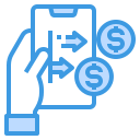 external payment-fintech-itim2101-blue-itim2101 icon