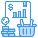 external report-currency-itim2101-blue-itim2101 icon