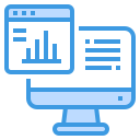 external report-project-management-itim2101-blue-itim2101 icon