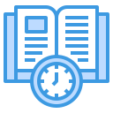 external time-to-study-time-management-itim2101-blue-itim2101-1 icon