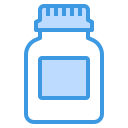 external vitamin-bottle-and-containers-itim2101-blue-itim2101 icon