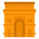 external arc-de-triomphe-landmarks-itim2101-flat-itim2101 icon