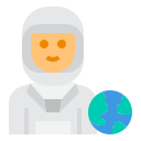 external astronaut-male-occupation-avatar-itim2101-flat-itim2101 icon