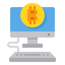 external bitcoin-computer-itim2101-flat-itim2101 icon