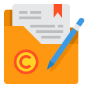 external copyright-copywriting-itim2101-flat-itim2101 icon