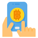 external cryptocurrency-mobile-payment-itim2101-flat-itim2101 icon