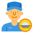 external delivery-man-food-delivery-itim2101-flat-itim2101-1 icon