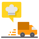 external delivery-truck-food-delivery-itim2101-flat-itim2101-1 icon