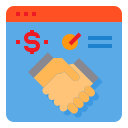 external hand-shake-business-strategy-itim2101-flat-itim2101 icon