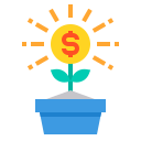 external money-tree-finance-itim2101-flat-itim2101 icon