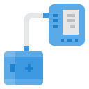 external sphygmomanometer-medical-and-health-itim2101-flat-itim2101 icon