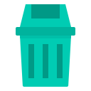 external trash-bin-stationery-and-office-itim2101-flat-itim2101 icon