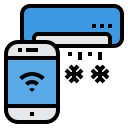 external air-conditioner-internet-of-things-itim2101-lineal-color-itim2101 icon