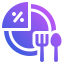 external food-portion-healthy-living-jumpicon-(solid-gradient)-jumpicon-solid-gradient-ayub-irawan icon