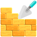 external brick-wall-construction-justicon-flat-justicon icon