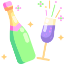 external champagne-new-years-eve-justicon-flat-justicon-2 icon