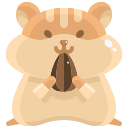 external hamster-animal-justicon-flat-justicon icon