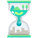 external hourglass-ecology-justicon-flat-justicon-1 icon