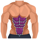 external male-fitness-gym-justicon-flat-justicon icon