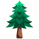 external pine-tree-tree-justicon-flat-justicon icon