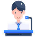 external politician-voting-justicon-flat-justicon icon