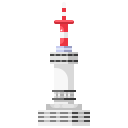 external seoul-tower-korea-justicon-flat-justicon icon