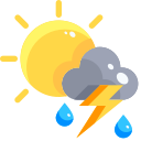 external thunderstorm-weather-justicon-flat-justicon-1 icon