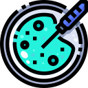 external bacteria-laboratory-justicon-lineal-color-justicon icon