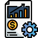 external document-business-management-justicon-lineal-color-justicon icon