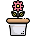 external flower-spring-season-justicon-lineal-color-justicon icon