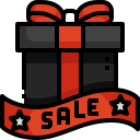 external gift-black-friday-justicon-lineal-color-justicon-1 icon